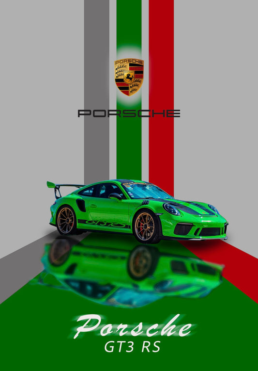 Poster Porsche GT3 RS – 40×60 cm